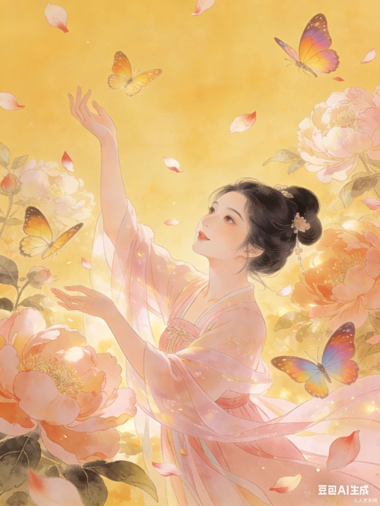 蝶恋花·悦心而喜