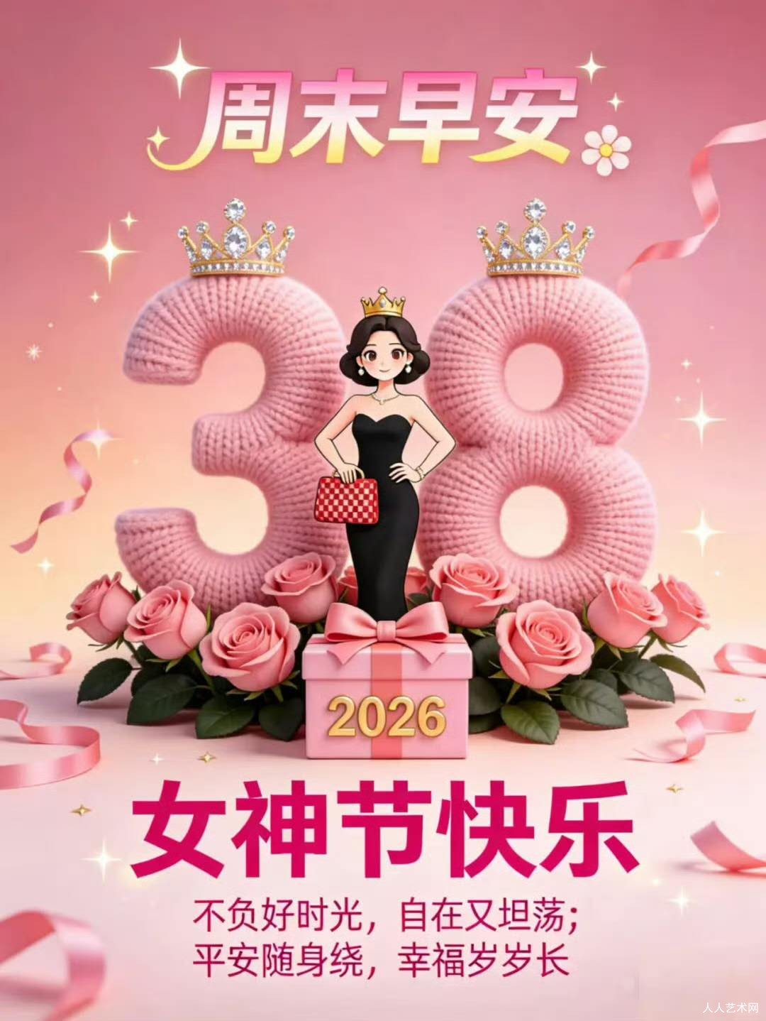 蝶恋花·三八致女神