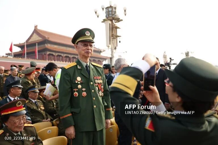 不同视角 精彩瞬间：法新社镜头下的93大阅兵